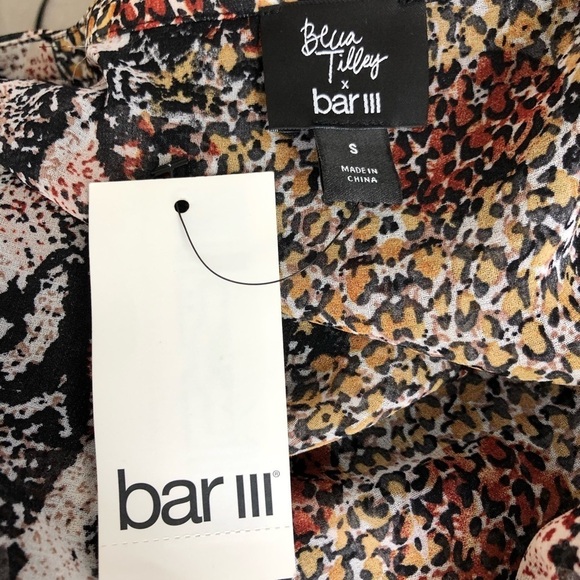 BAR 111 Blua & Tilly Multisnake print wrap dress - Picture 5 of 12